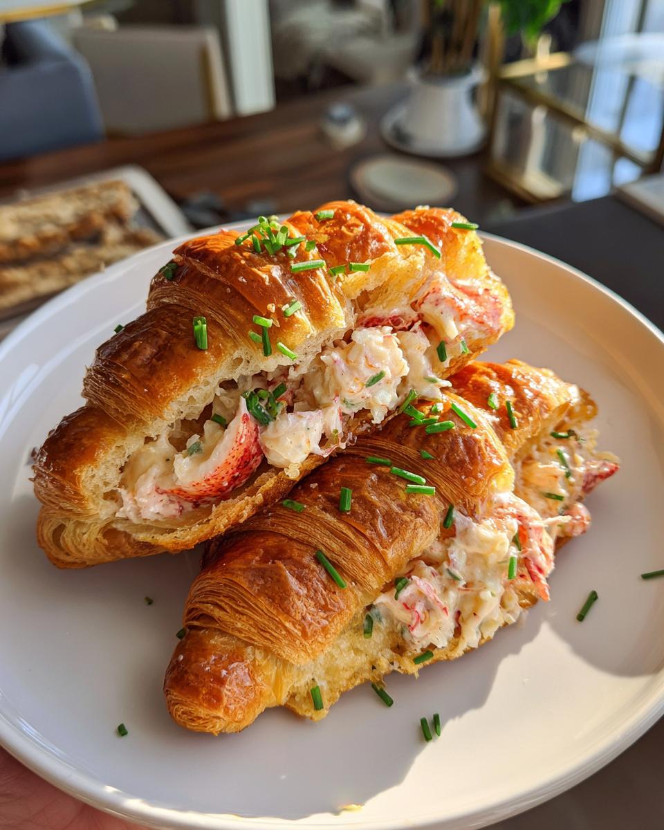 Buttery Lobster Croissant Roll for Christmas - detail 1