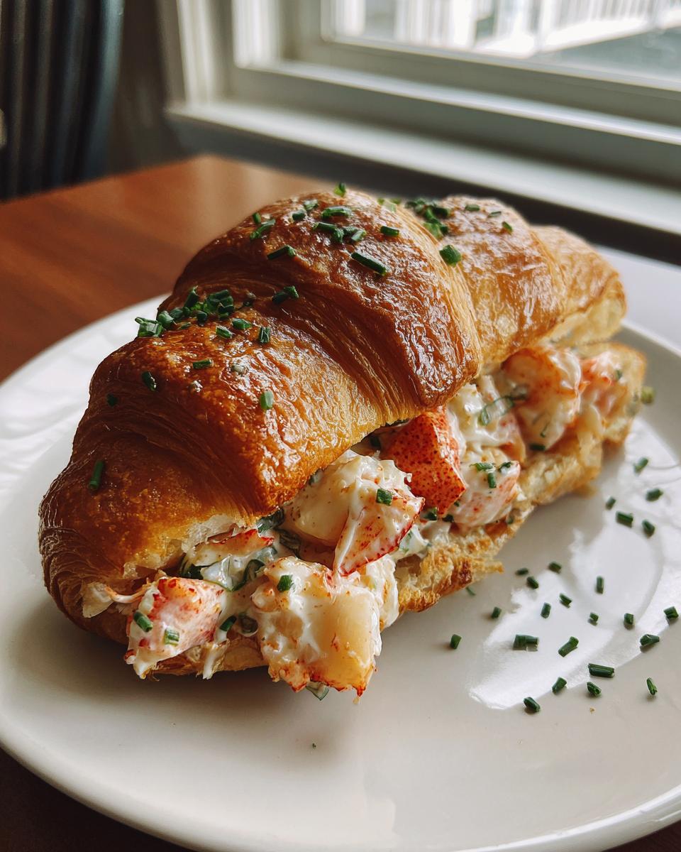 Buttery Lobster Croissant Roll for Christmas - detail 2