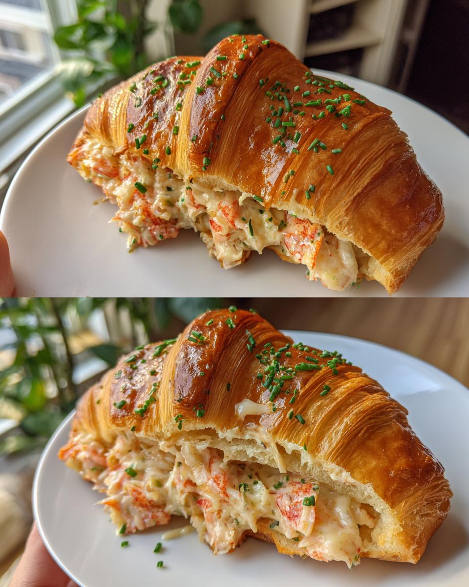 Buttery Lobster Croissant Roll for Christmas - detail 3