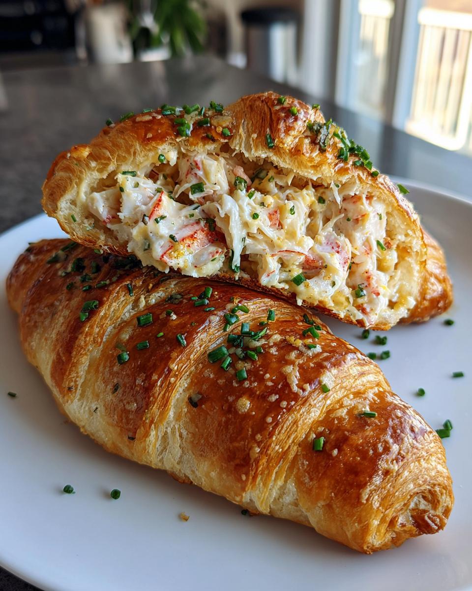 Buttery Lobster Croissant Roll for Christmas - detail 4