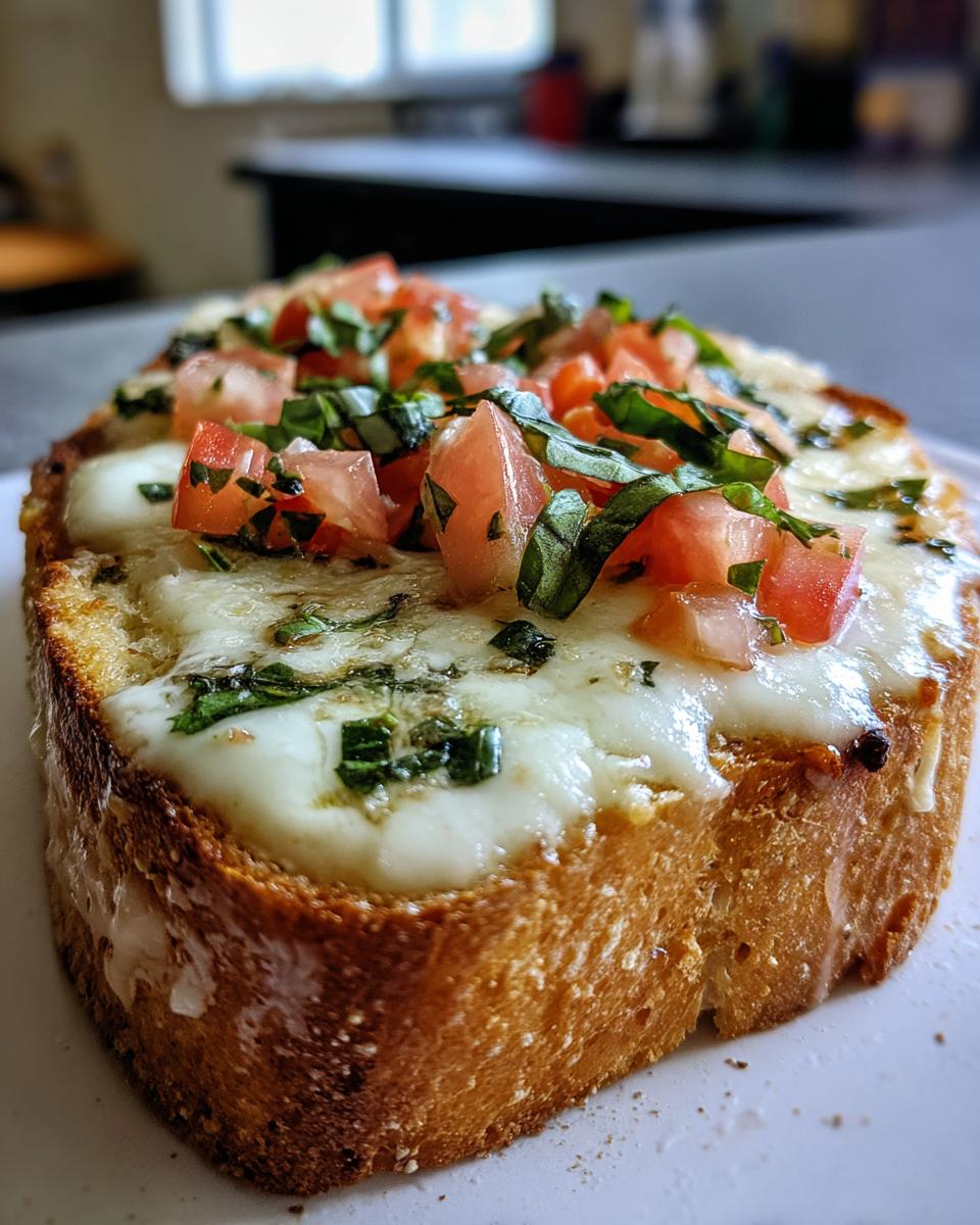 Caprese Garlic Bread Toast for Easter, Christmas - detail 2