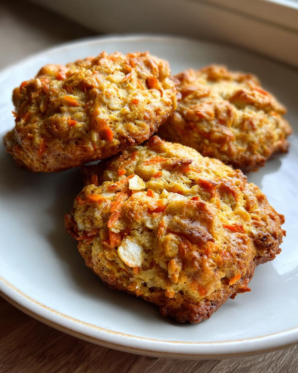 Carrot Cake Cottage Cheese Breakfast Cookies for Easter, Thanksgiving - detail 1