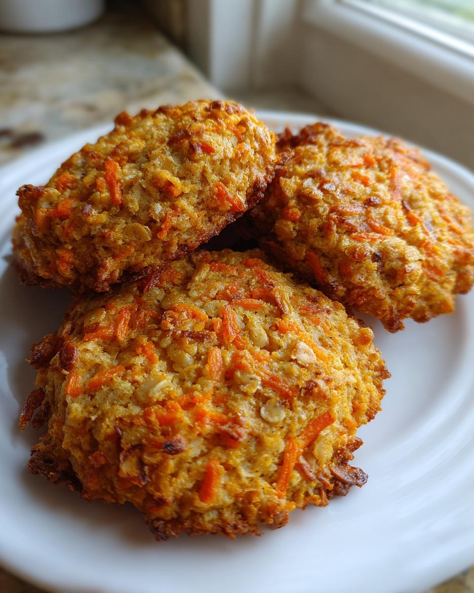 Carrot Cake Cottage Cheese Breakfast Cookies for Easter, Thanksgiving - detail 2