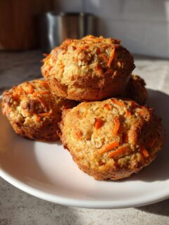Carrot Cake Cottage Cheese Breakfast Cookies for Easter, Thanksgiving