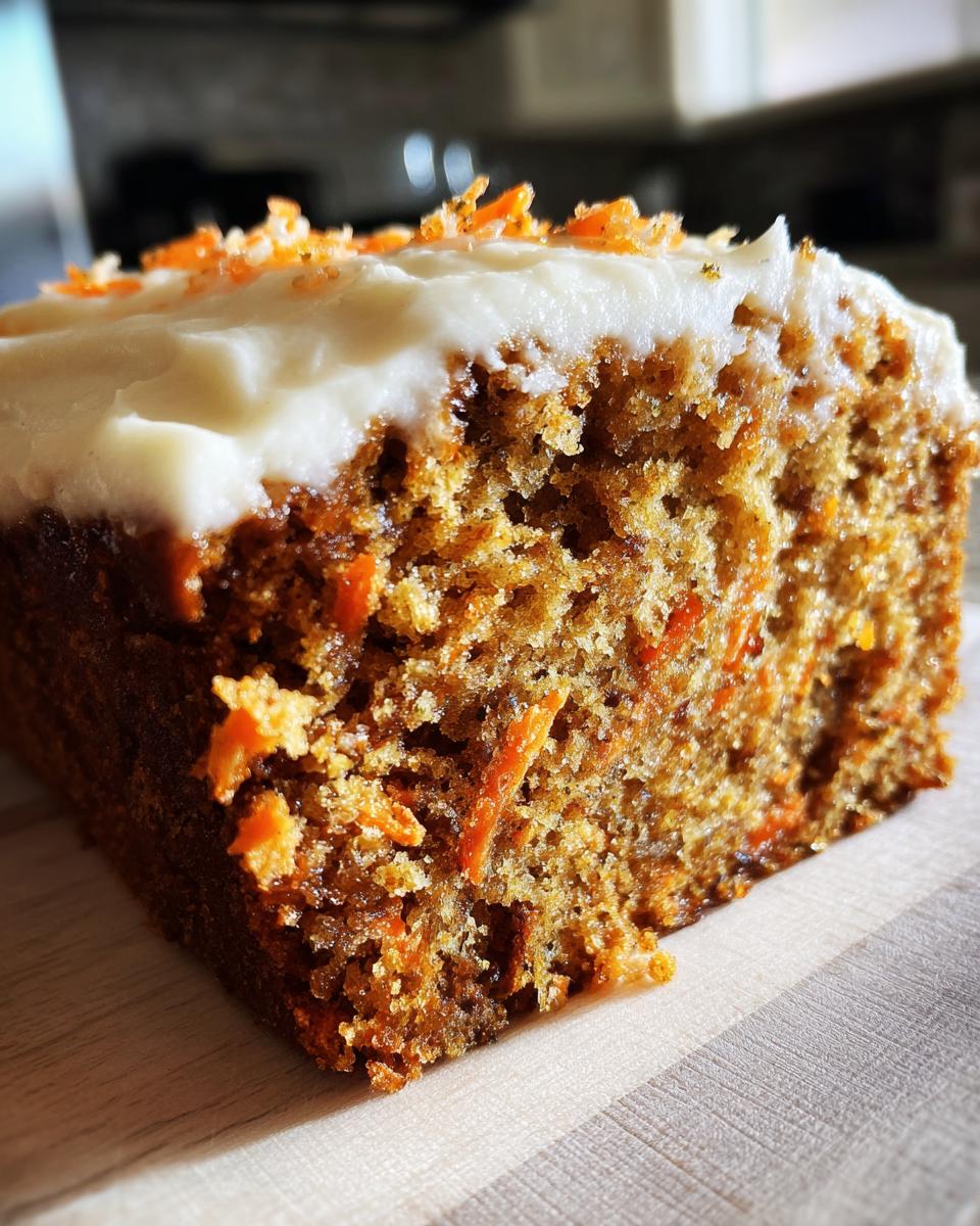 Carrot Loaf Cake for Easter, Thanksgiving - detail 1
