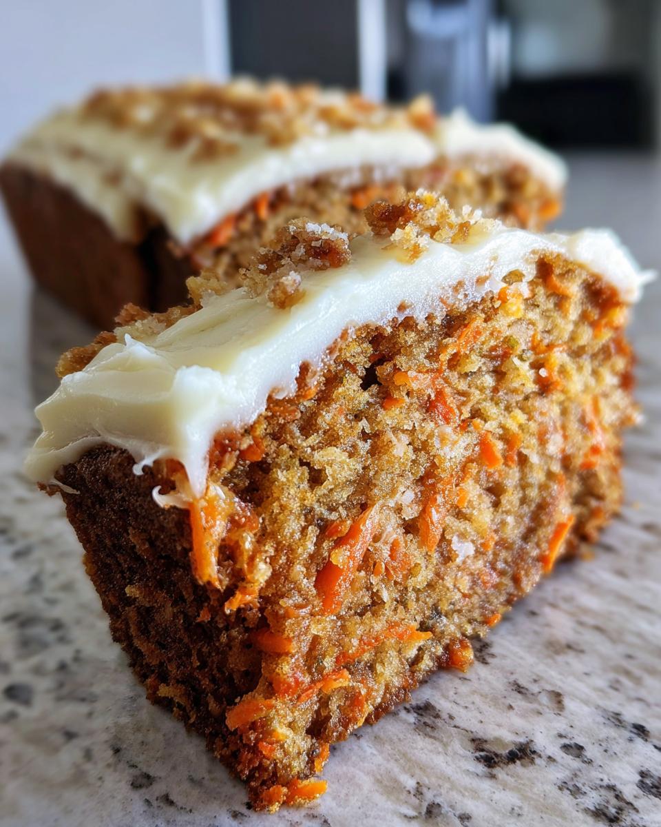 Carrot Loaf Cake for Easter, Thanksgiving - detail 3
