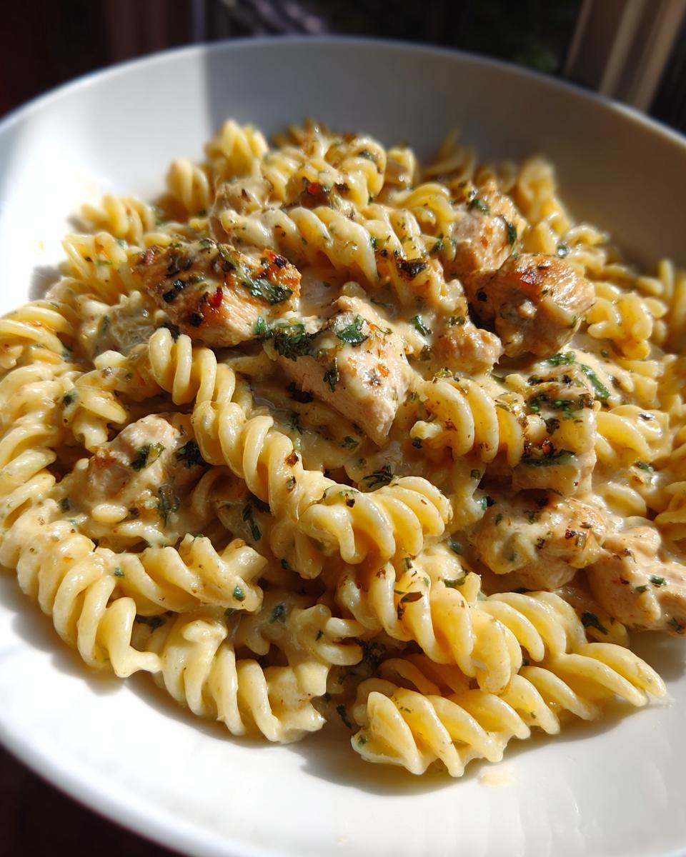 Cheesy Cajun Chicken Rotini Skillet - detail 3