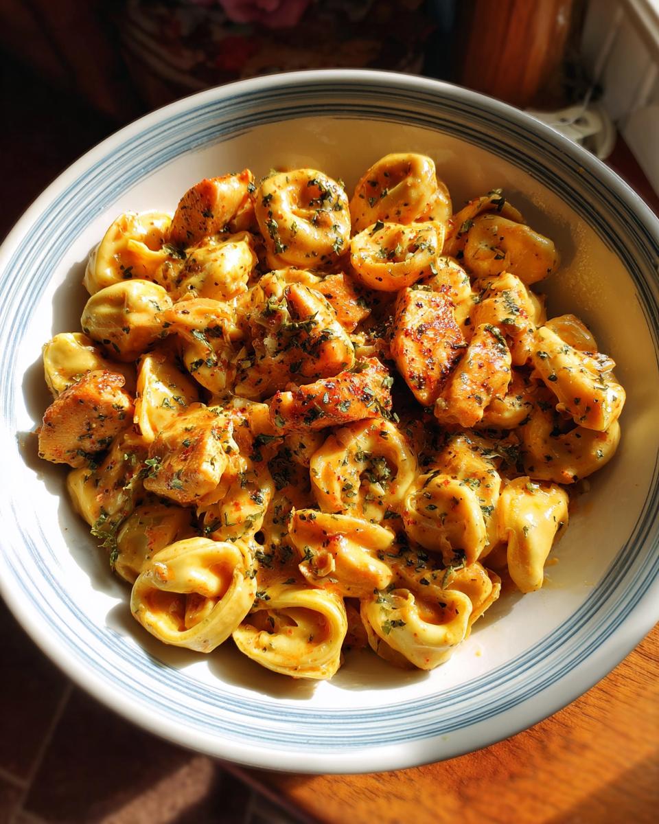 Cheesy Garlic Cajun Chicken Tortellini - detail 3