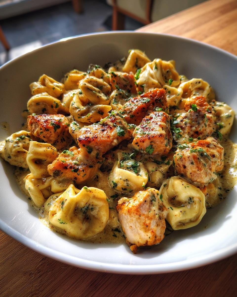 Cheesy Garlic Cajun Chicken Tortellini - detail 4