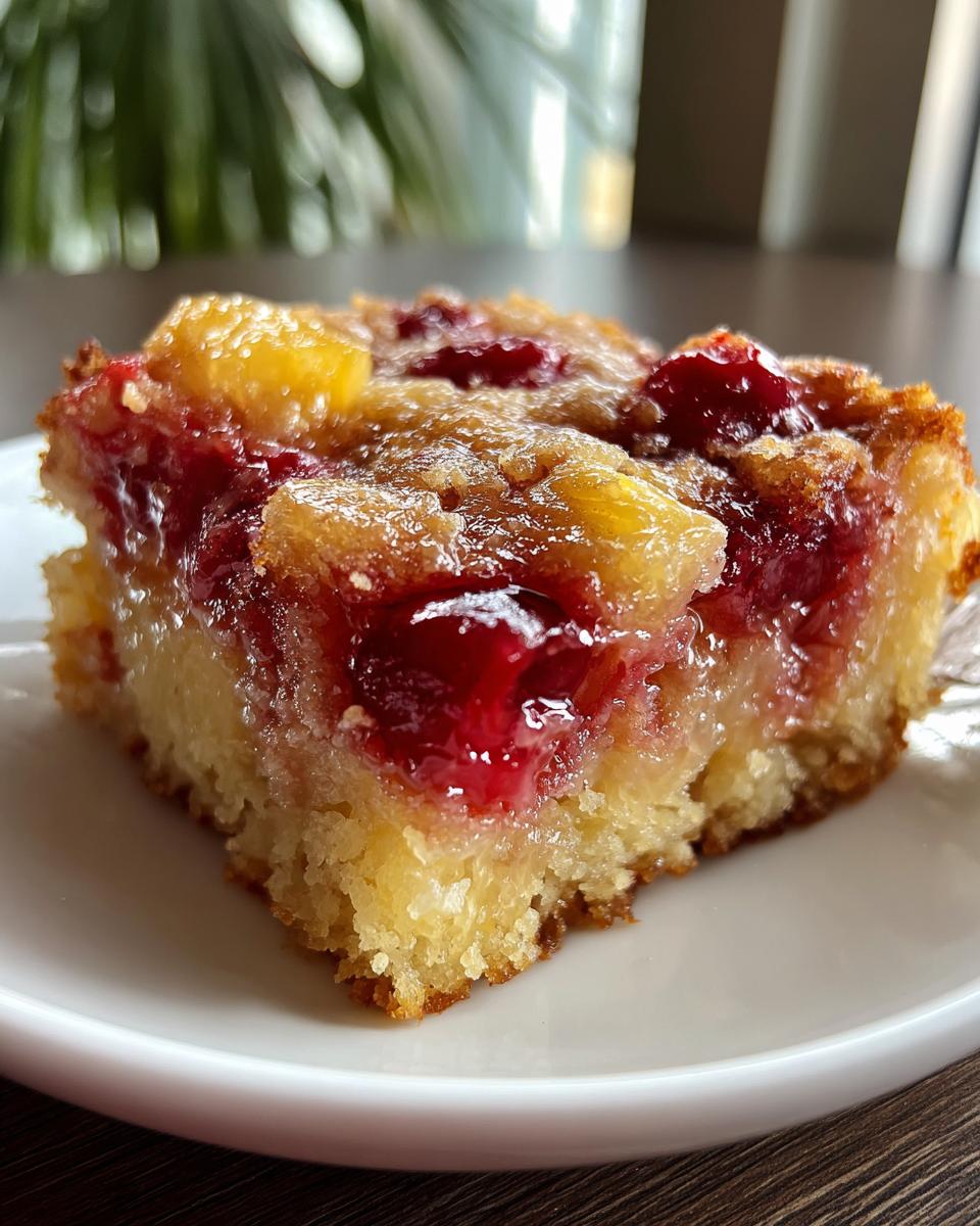 Cherry Pineapple Dump Cake - detail 1