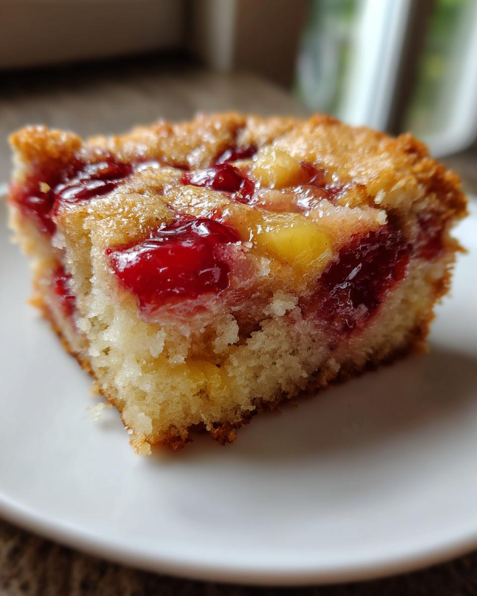 Cherry Pineapple Dump Cake - detail 2