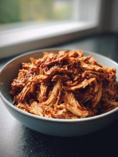 Chicken Barbacoa for Halloween, Thanksgiving