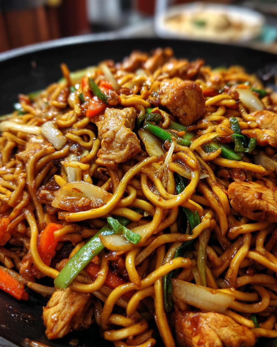 Chicken Chow Mein with Best Sauce - detail 2