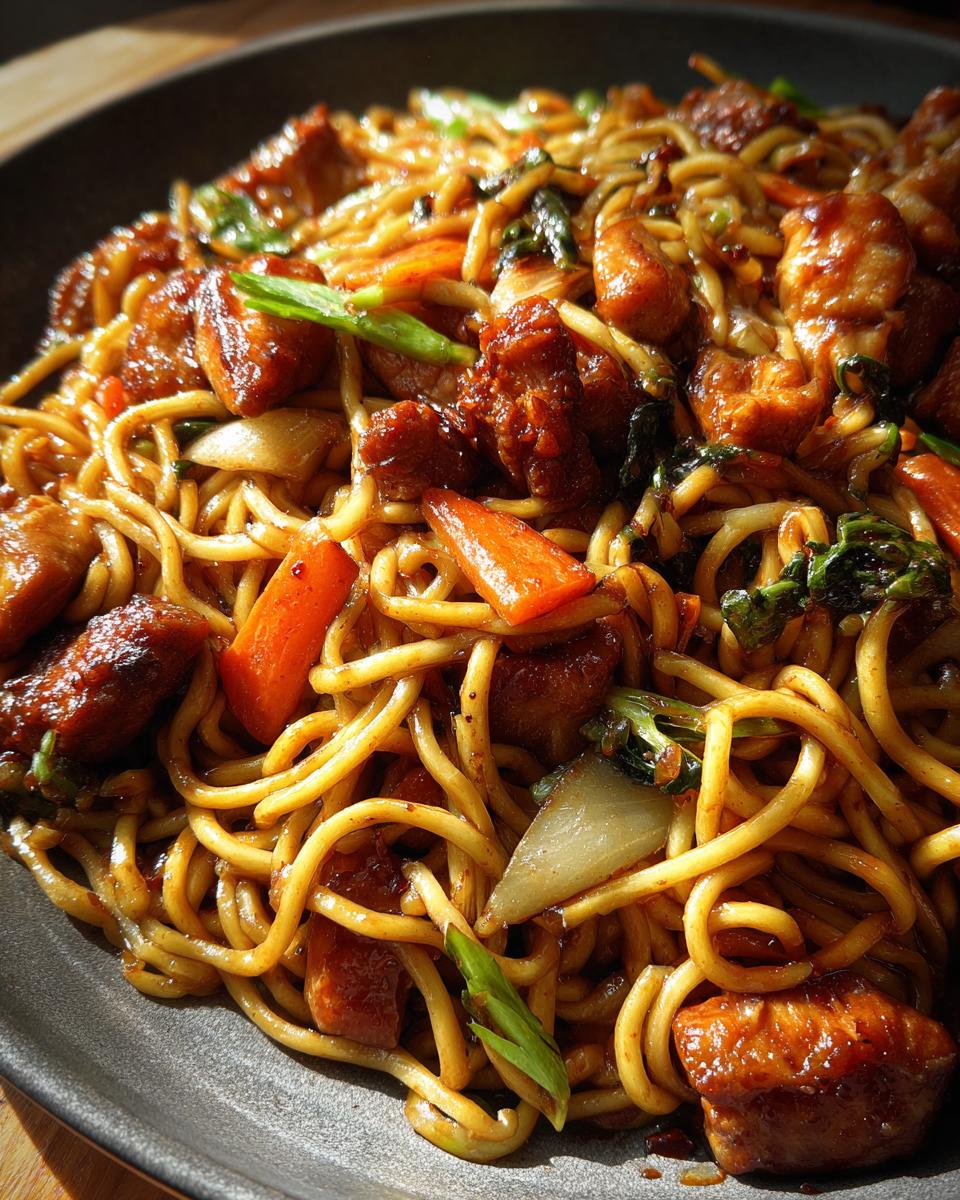 Chicken Chow Mein with Best Sauce - detail 3