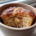 Churro-Style Cinnamon Sugar Cottage Cheese Mug Cake for Christmas