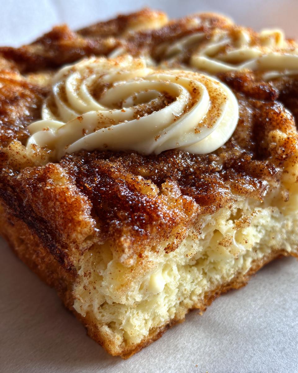 Cinnamon-Sugar Crescent Roll Pizza for Christmas - detail 1