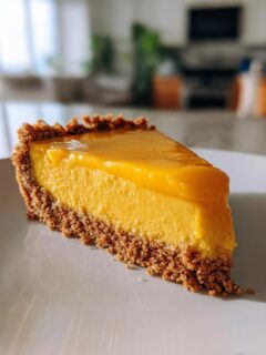 Cold Mango Pie for Easter, Christmas