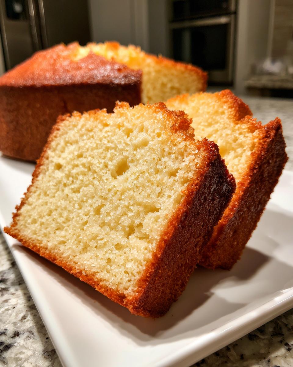 Cream Cheese Pound Cake for Christmas, Thanksgiving - detail 2