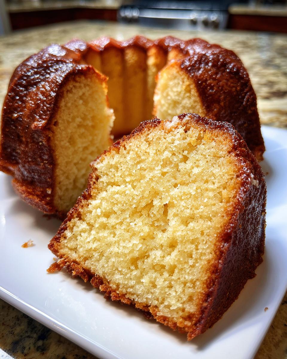 Cream Cheese Pound Cake for Christmas, Thanksgiving - detail 3