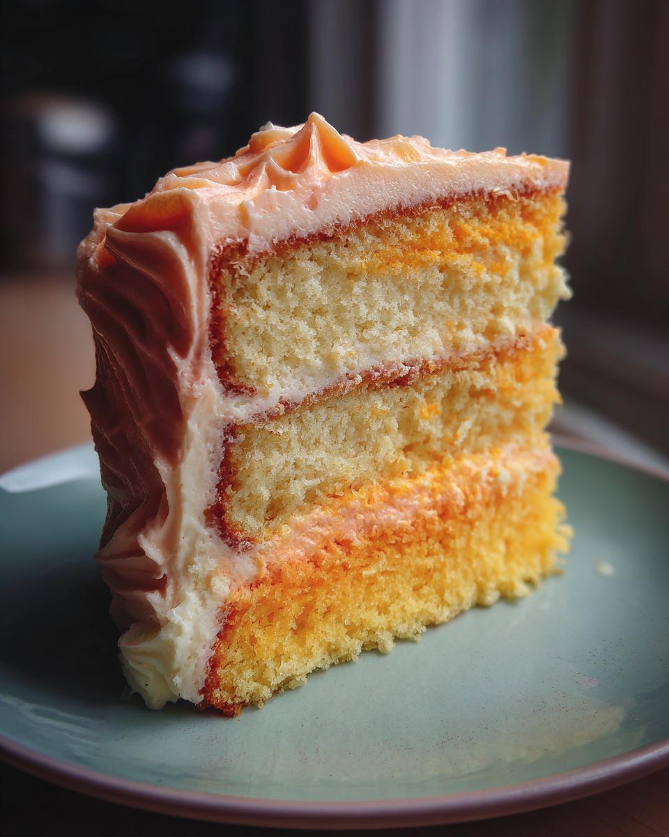 Creamsicle Cake - detail 1