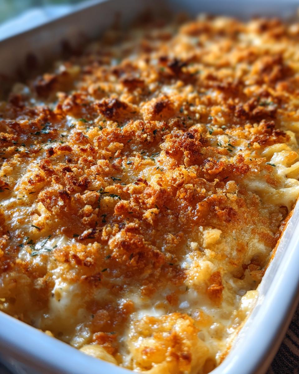 Creamy Chicken and Cheddar Ranch Casserole for Christmas - detail 1