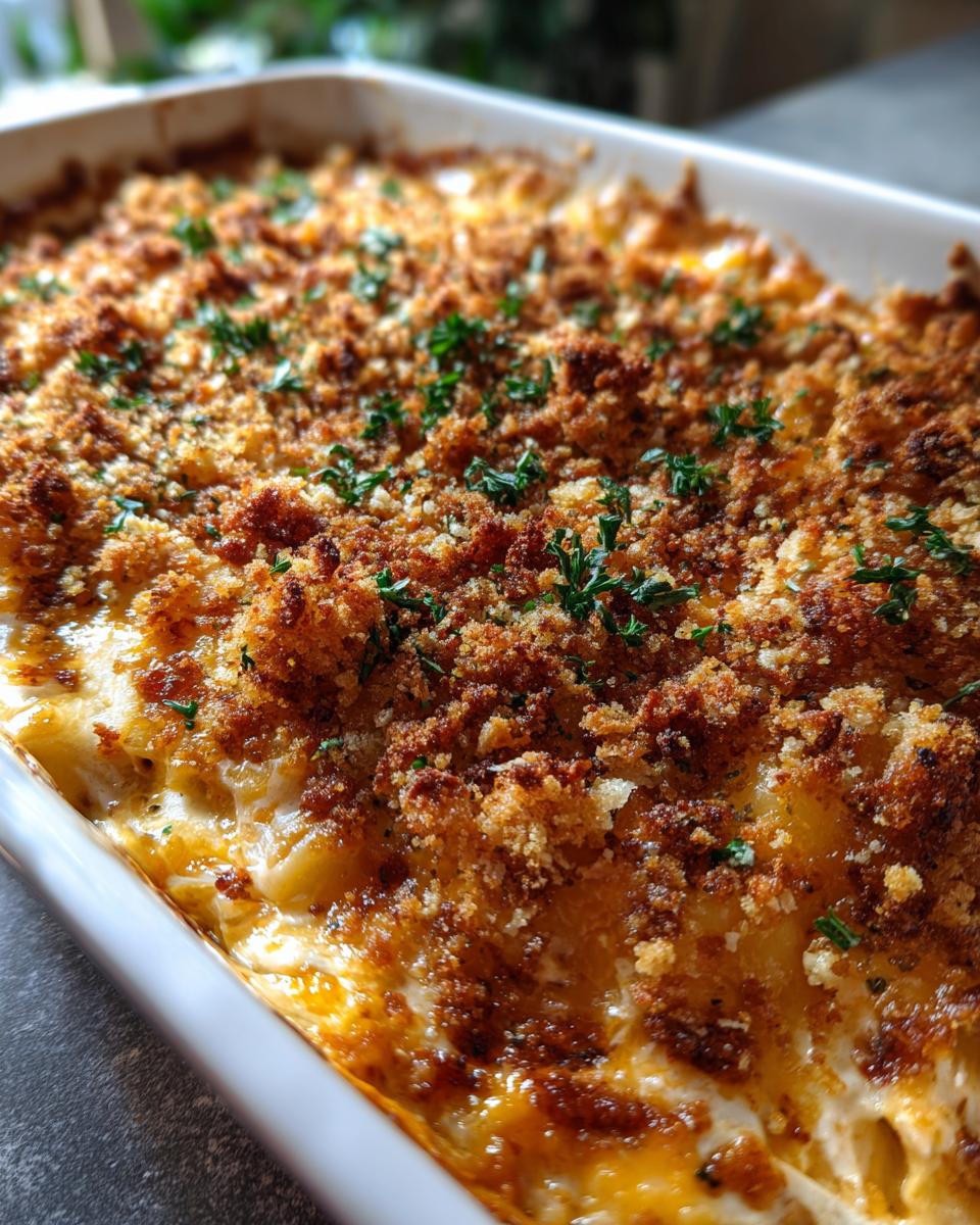Creamy Chicken and Cheddar Ranch Casserole for Christmas - detail 5