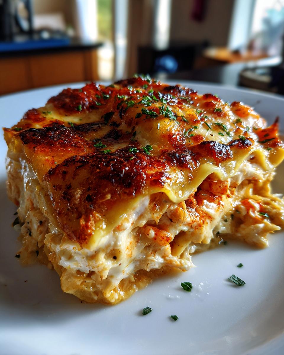 Creamy Shrimp and Crab Lasagna - detail 1