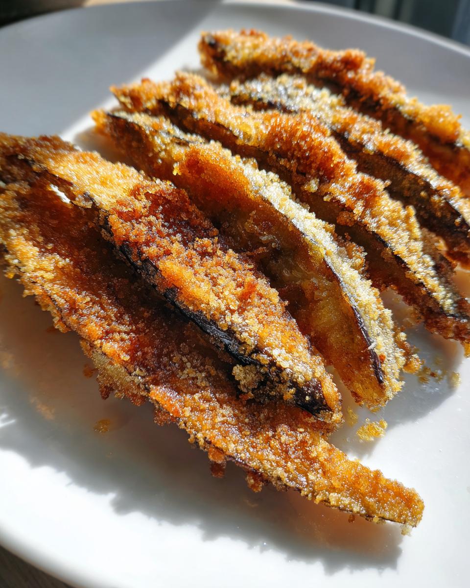 Crispy Eggplant Fans - detail 1