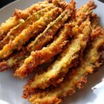 Crispy Eggplant Fans