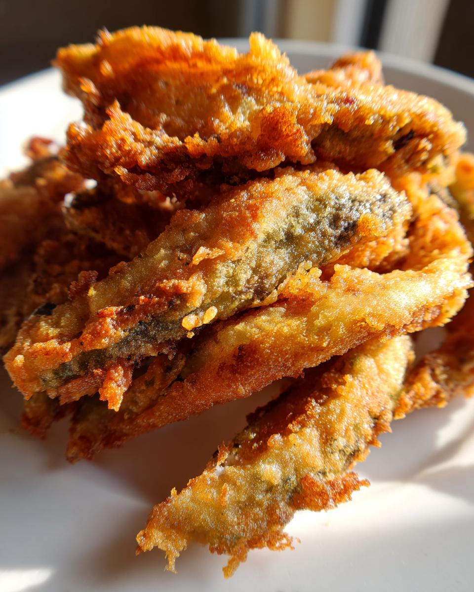 Crispy Eggplant Fans - detail 2