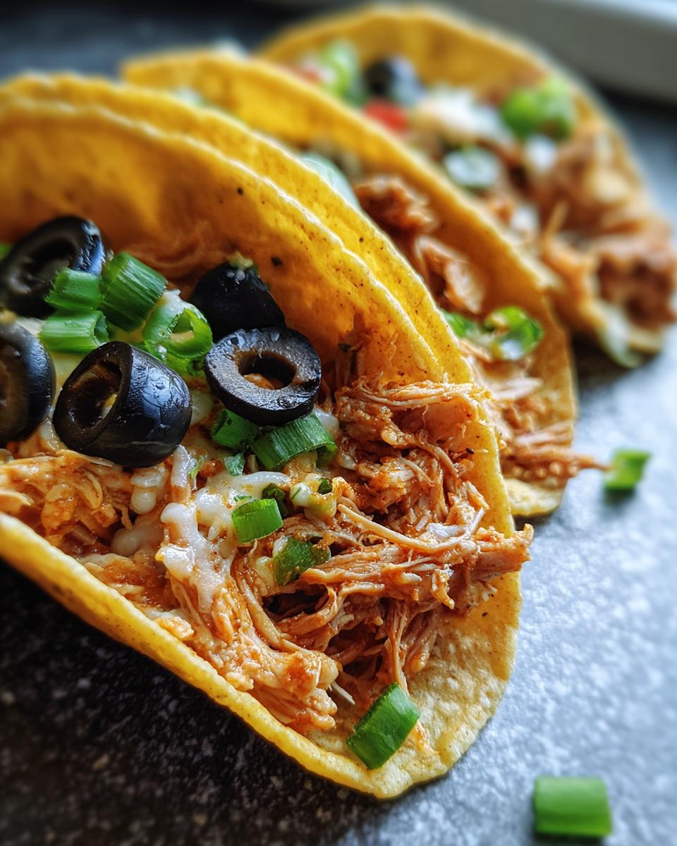 Crock Pot Ranch Chicken Tacos for Halloween - detail 1