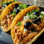 Crock Pot Ranch Chicken Tacos for Halloween