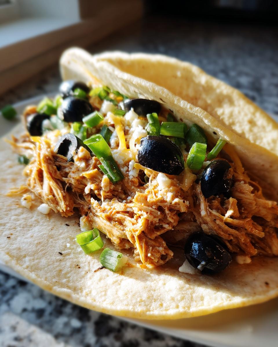 Crock Pot Ranch Chicken Tacos for Halloween - detail 3