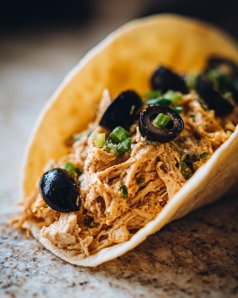 Crock Pot Ranch Chicken Tacos for Halloween - detail 7