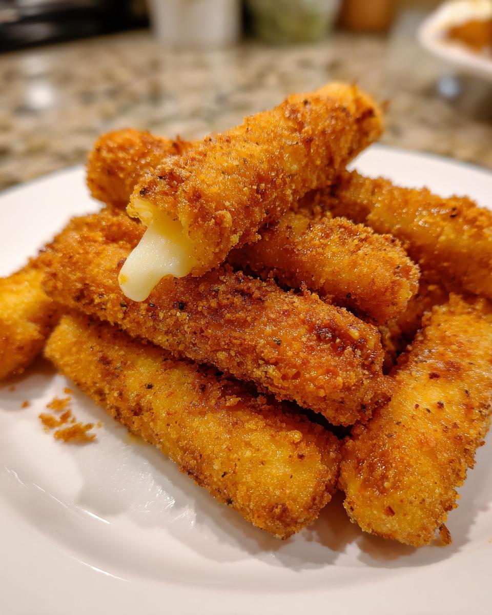 Deep Fried Pizza Sticks with Mozzarella for Halloween - detail 1