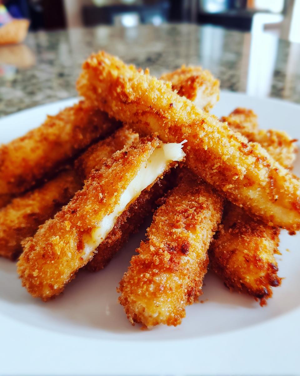 Deep Fried Pizza Sticks with Mozzarella for Halloween - detail 2