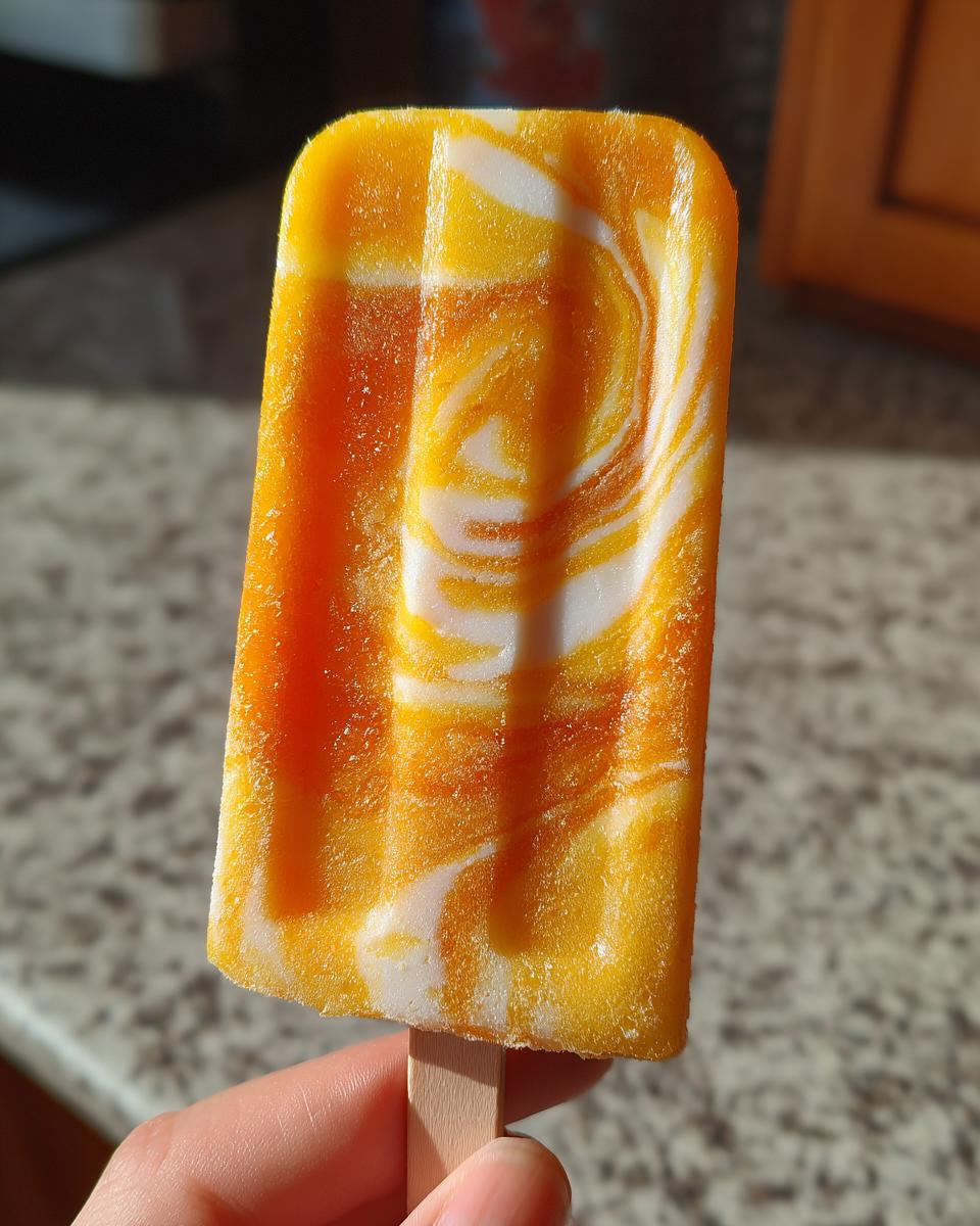 Delicious Pineapple and Mango Popsicles - detail 2