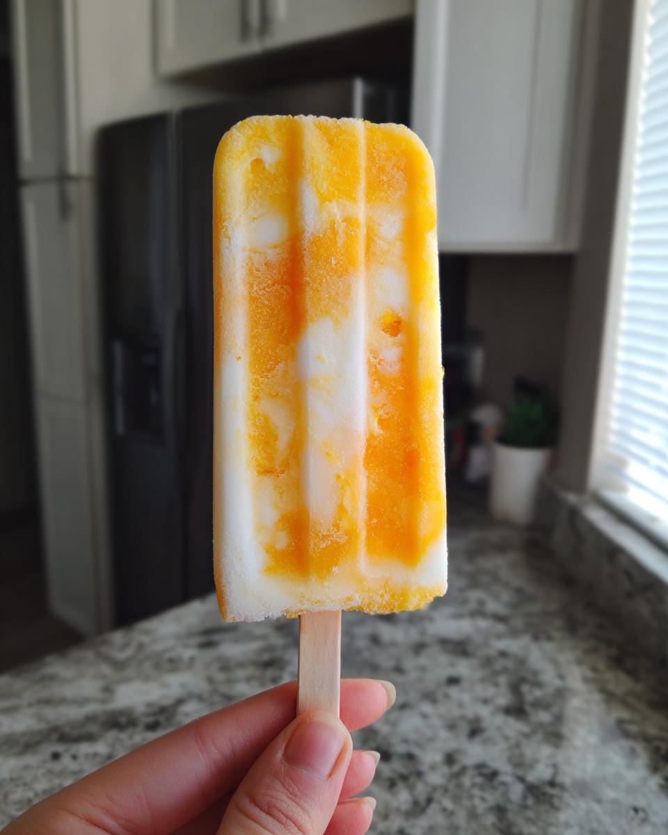 Delicious Pineapple and Mango Popsicles - detail 3
