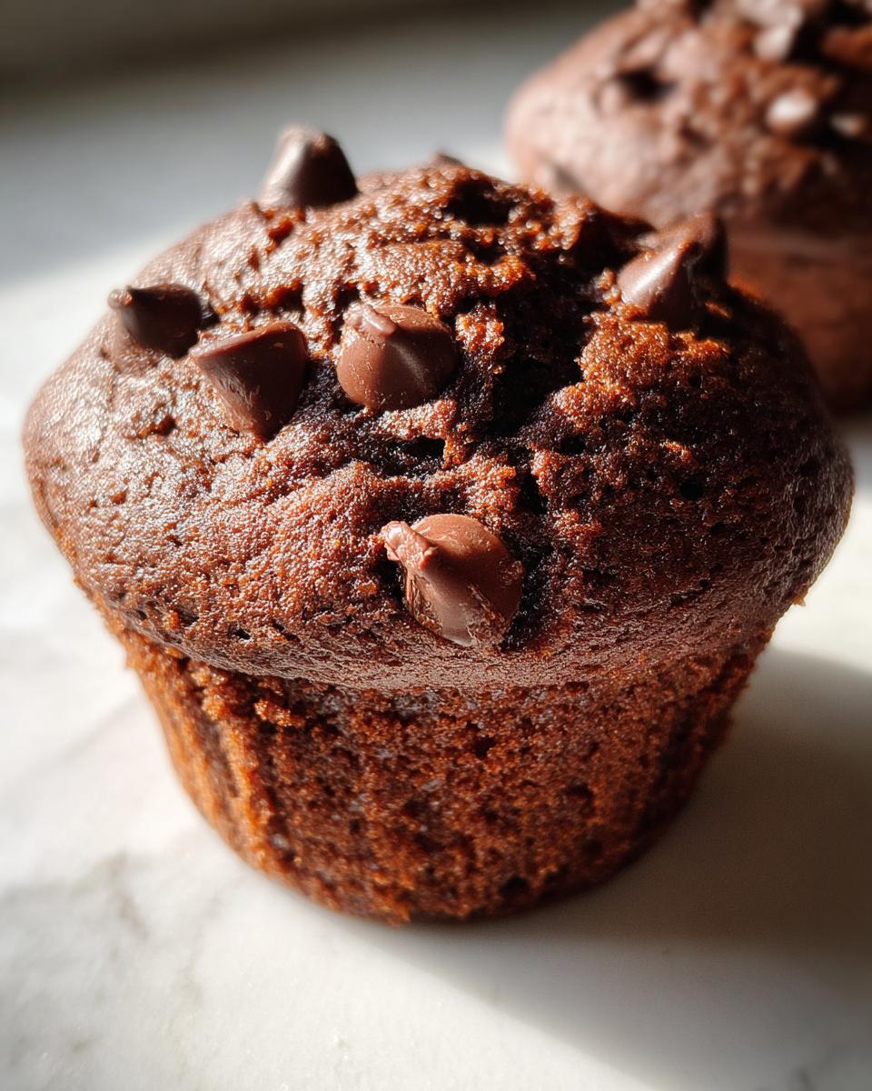 Easy Costco Chocolate Muffins - detail 3