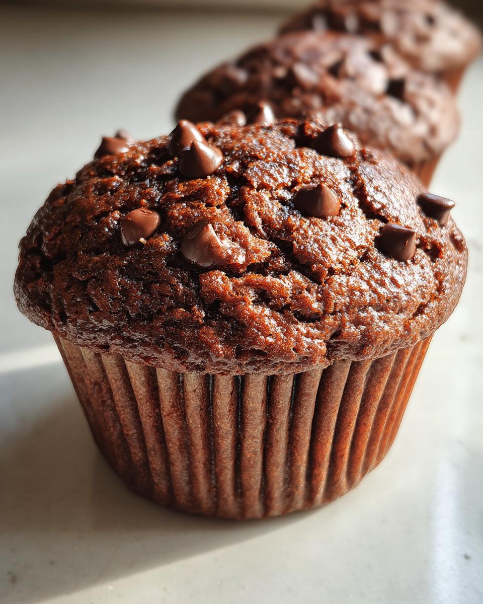 Easy Costco Chocolate Muffins - detail 4