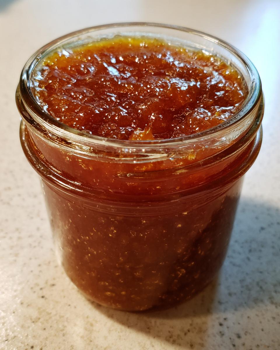 Easy Peach Jam Without Pectin - detail 3