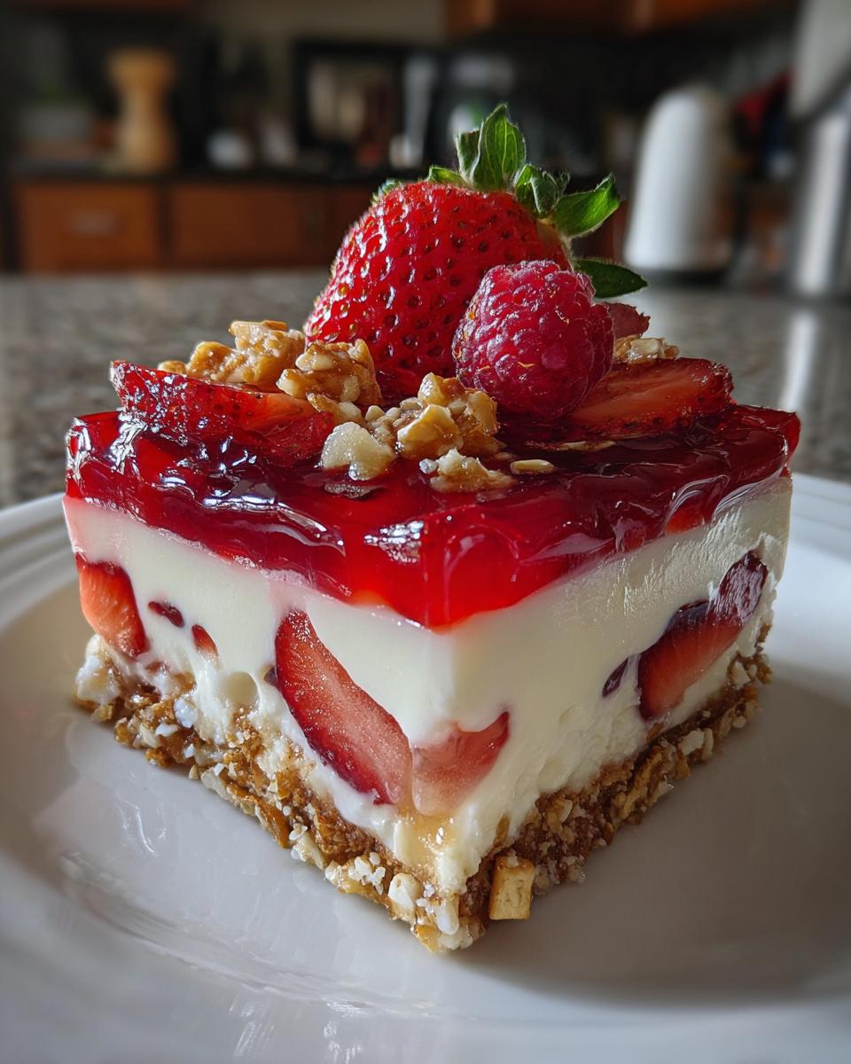 Four Delicious Pretzel Salad Variations - detail 2