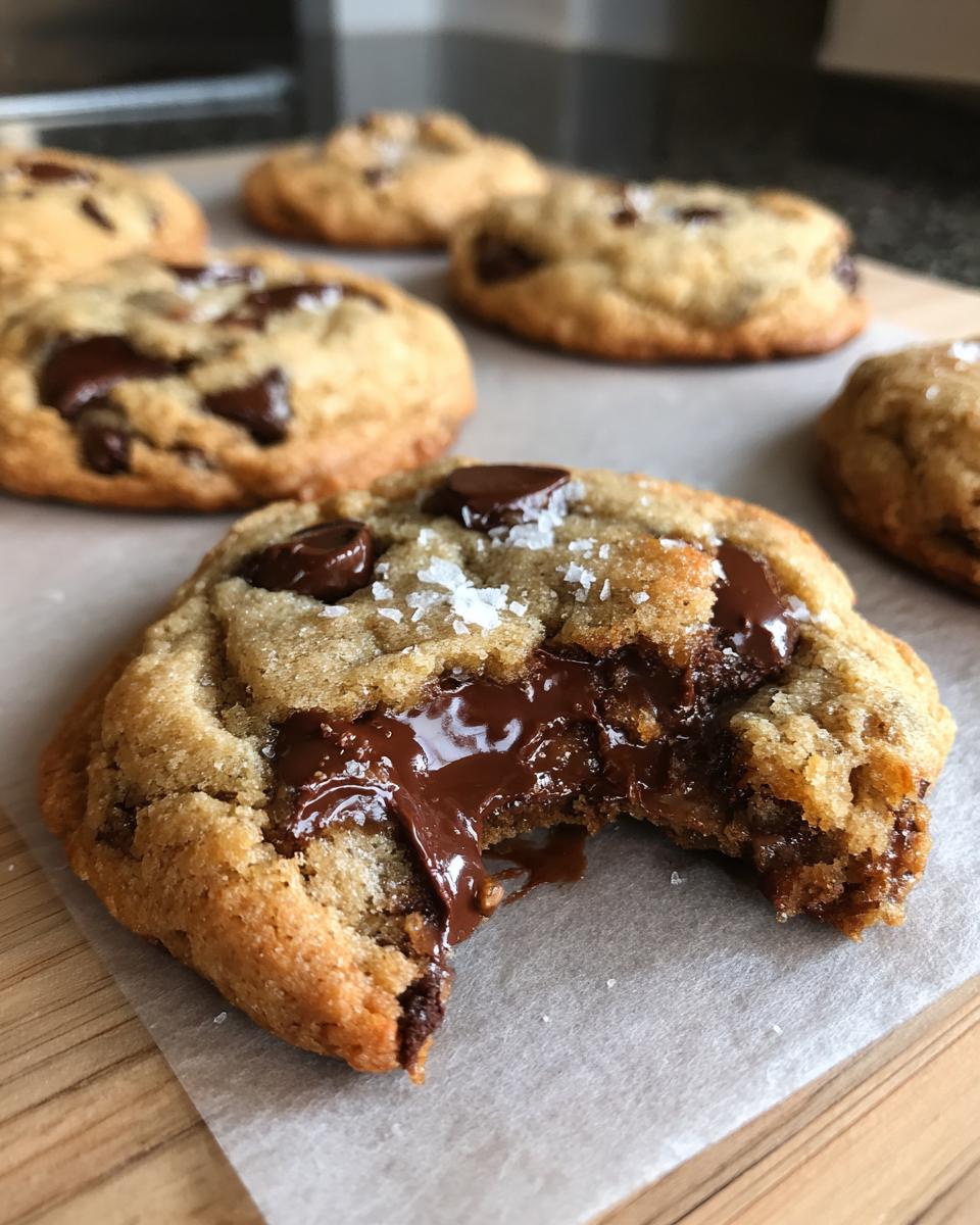 Gooey Chocolate Chip Cookies for Christmas - detail 1