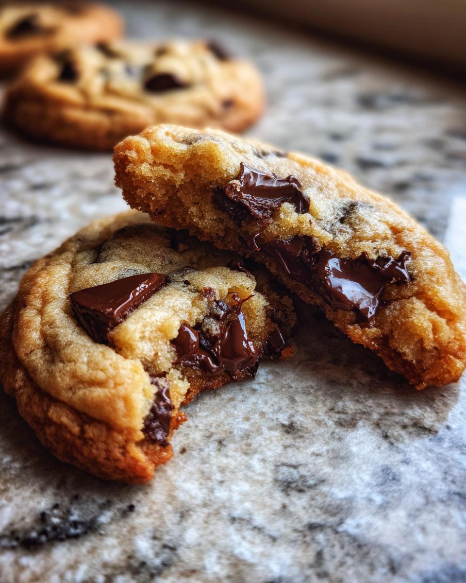 Gooey Chocolate Chip Cookies for Christmas - detail 2