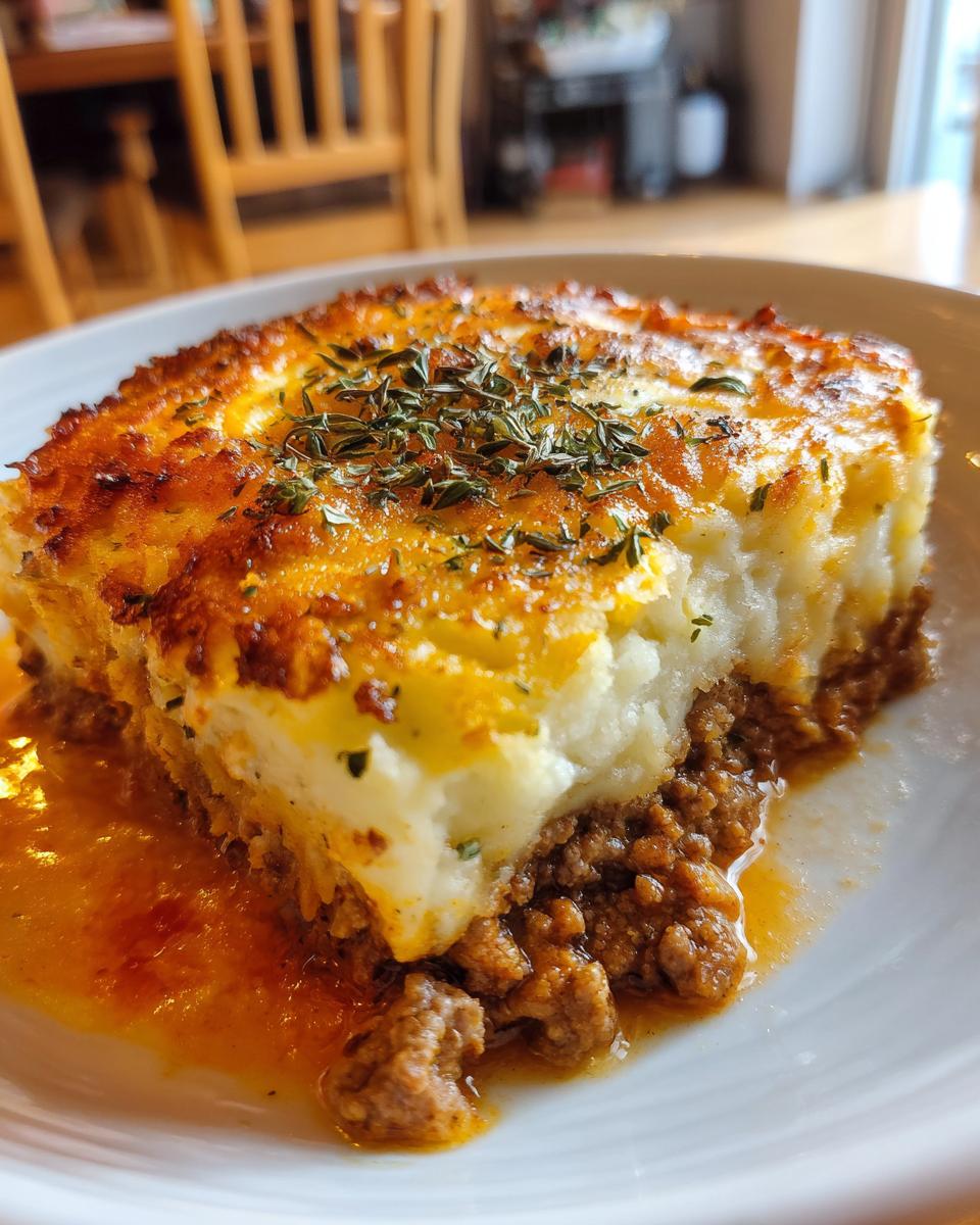 Ground Turkey Shepherd's Pie for Thanksgiving - detail 2
