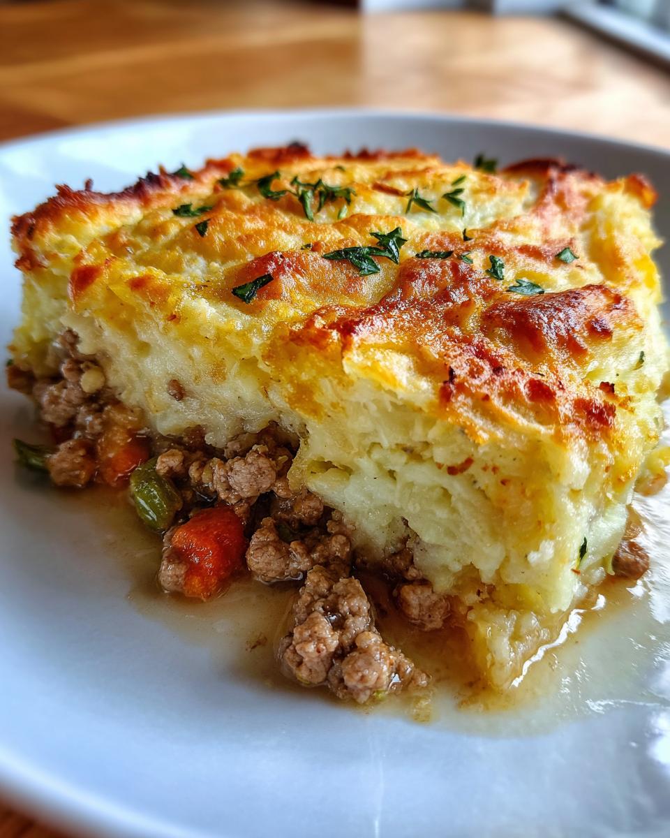 Ground Turkey Shepherd's Pie for Thanksgiving - detail 3