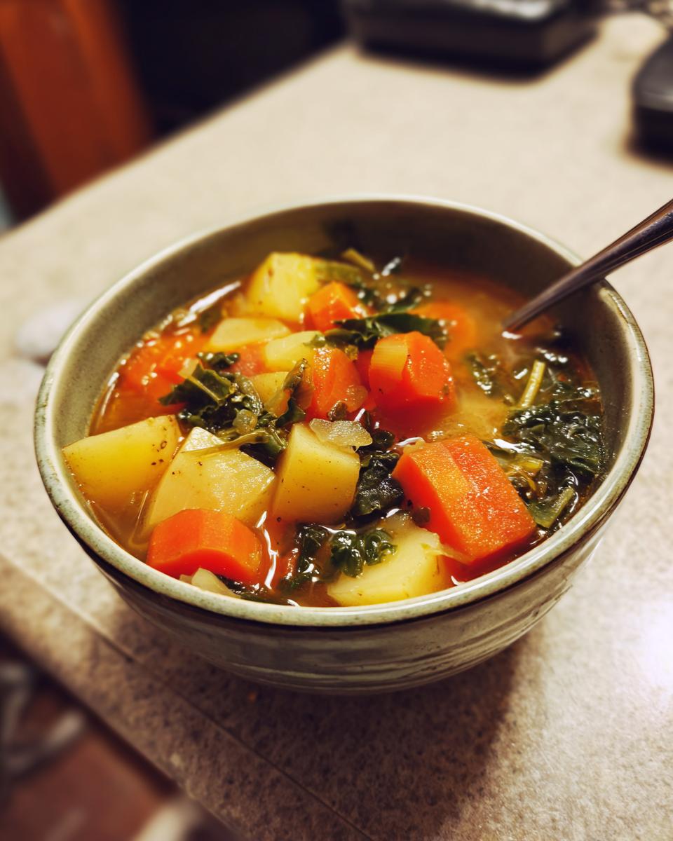 Healing Vegetable Soup for Thanksgiving - detail 1