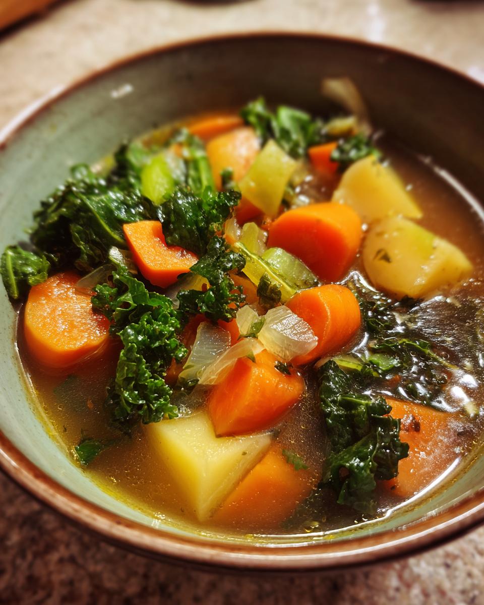 Healing Vegetable Soup for Thanksgiving - detail 2