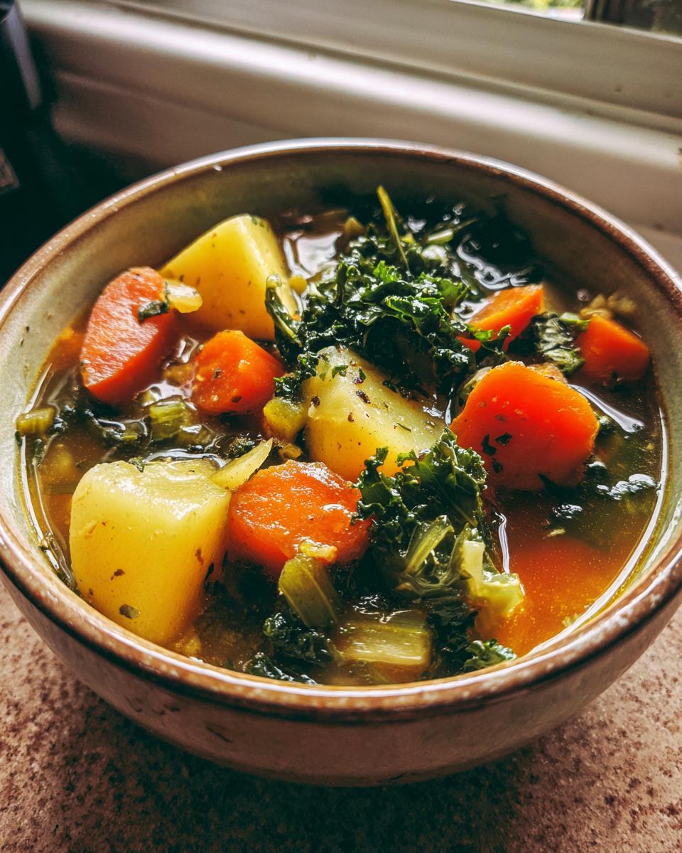 Healing Vegetable Soup for Thanksgiving - detail 3