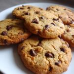 Healthy Greek Yogurt Chocolate Chip Cookies for Christmas